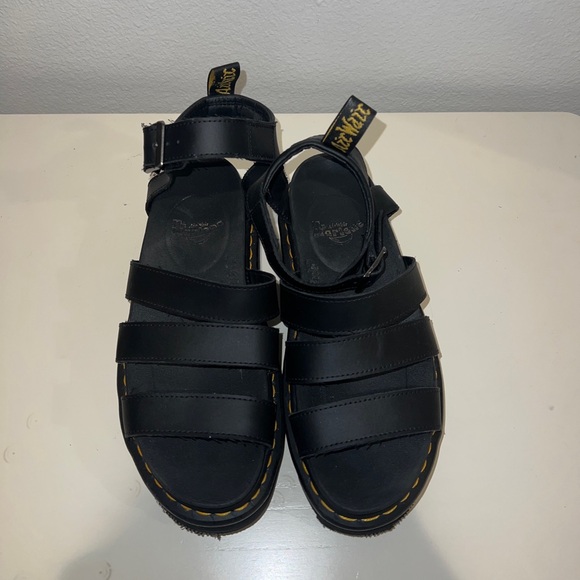 Dr Martens Blaire Hydro Sandals in Black, Size US 8 - Picture 2 of 4